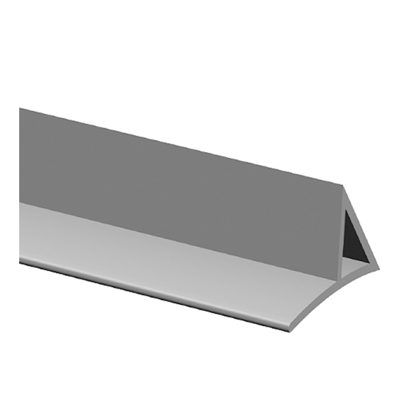 Dreikantleiste PVC 20/41/30 hohl mit Nagelfahne 